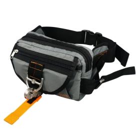 Tactical Military Waist Fanny Pack for Outdoor Hiking & Trip (Type: Waist Bag, Color: Gray)